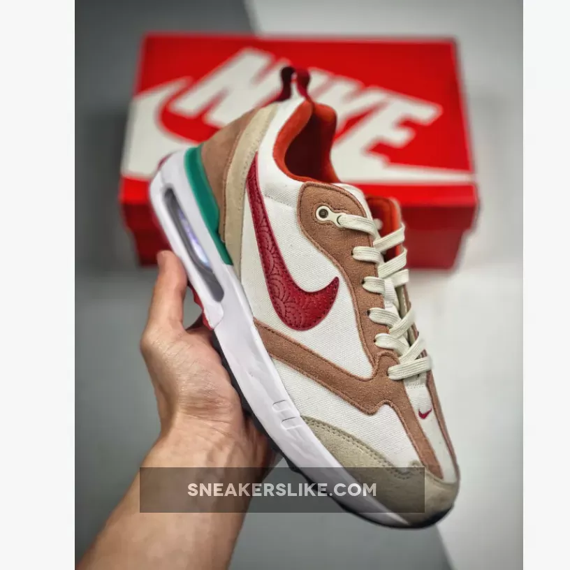 Nike Air Max Dawn Gym Red Sanddrift DQ4976-161 Nike Gts Red