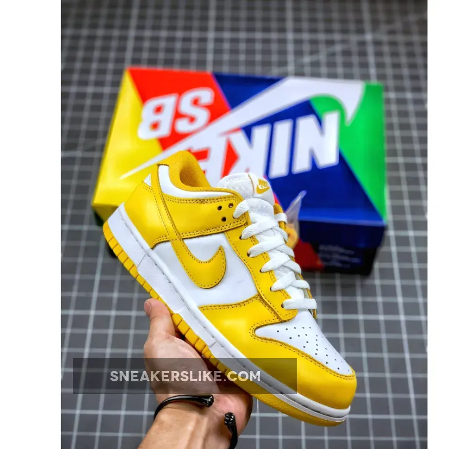 Nike SB Dunk Low Yellow White #yellow white dunk