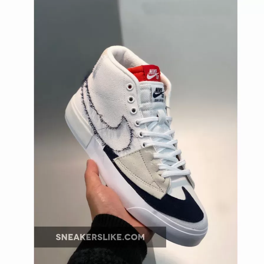 Nike SB Zoom Blazer Mid Edge White Navy CI3833-100 / nike blazer hack pack
