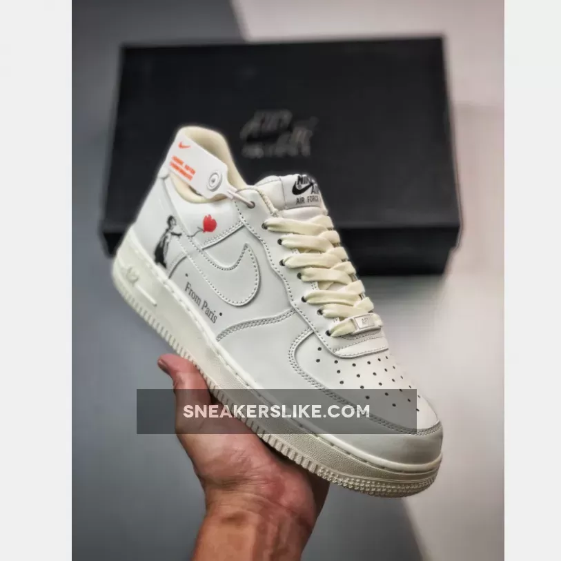 Custom Nike Air Force 1 Low From Paris With Love To Buy