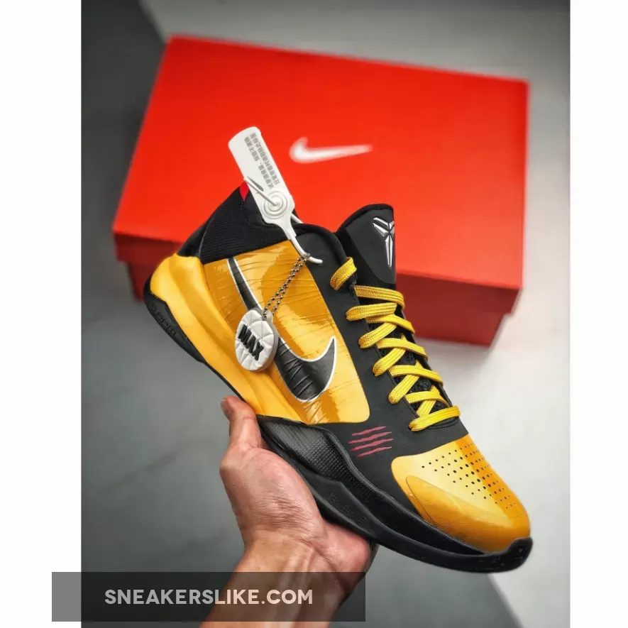Nike Zoom Kobe 5 Protro 'Bruce Lee' Del Sol Metallic SilverComet RedBlack Bruce Lee Kobes
