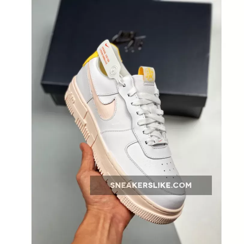 Nike Air Force 1 Pixel White/Arctic Orange/Orange Pearl pearl nike air force 1