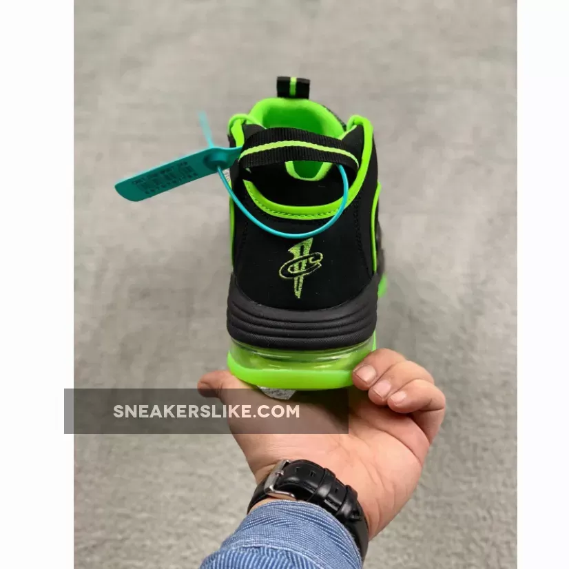 Nike Air Max Penny 1 Black/ Electric Green 438793-033 Brand New