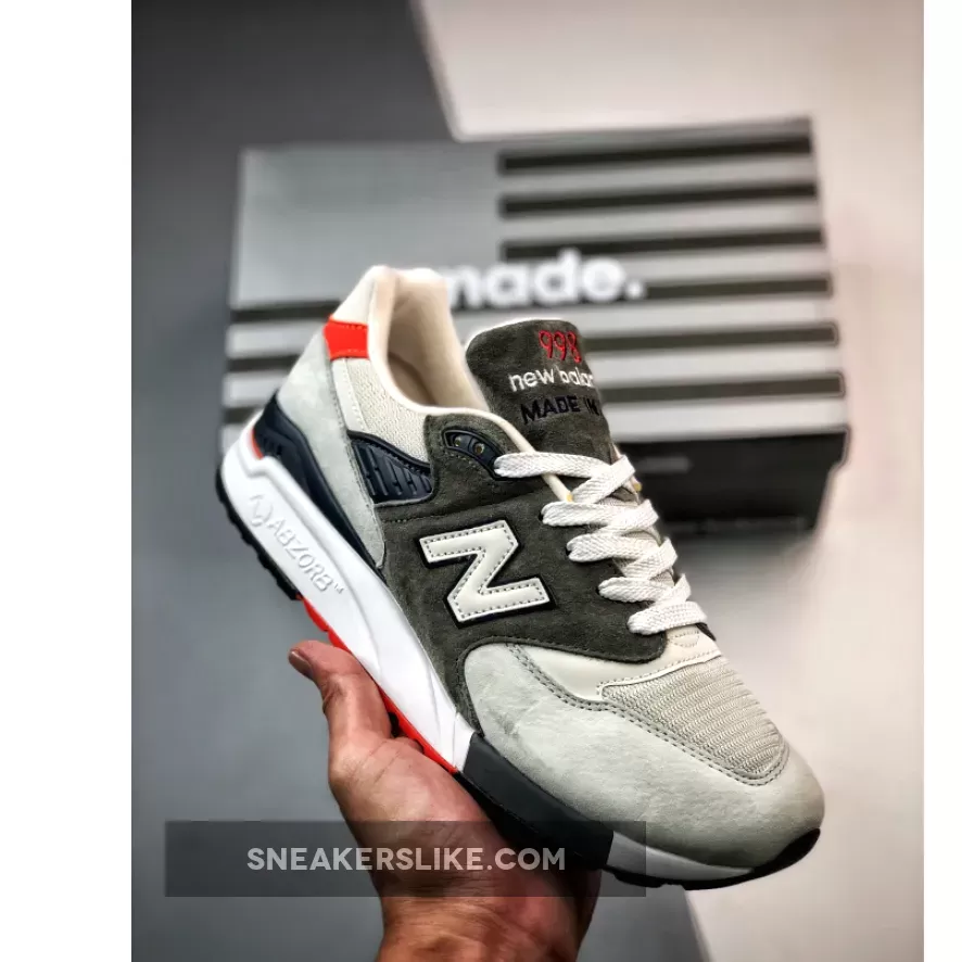 New Balance 998 'Explore By Air' Light Grey/Black M998CREA Restock