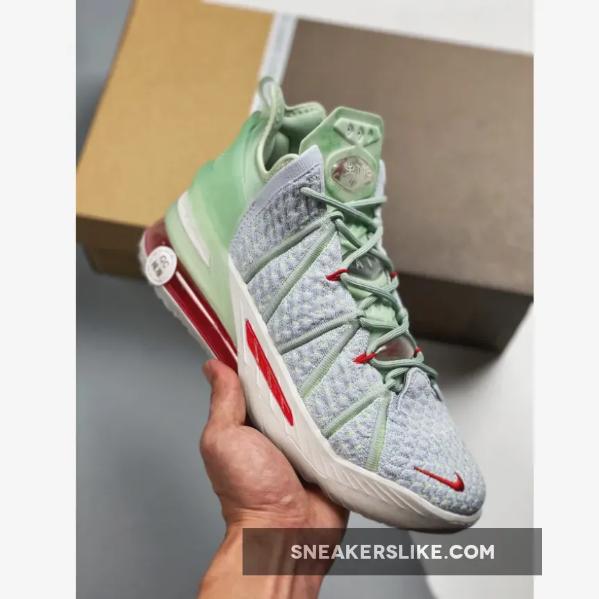 Glow in the dark x Nike LeBron 18 'Empire Jade' DB7644-002 #lebron 18 university blue