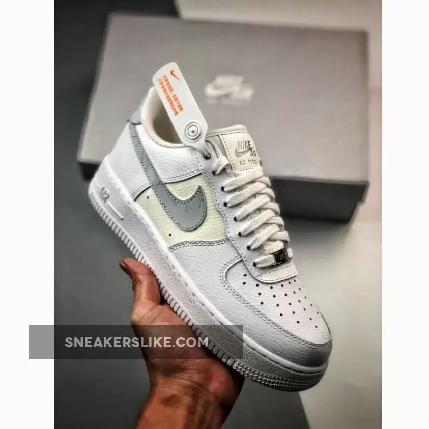 Nike Air Force 1 Low Mini Swooshes White Cream DV2237-100