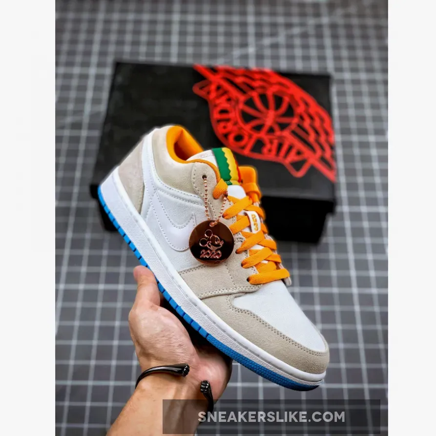 Air Jordan 1 Low City 'LA' 641888-140 - air jordan 1 los angeles