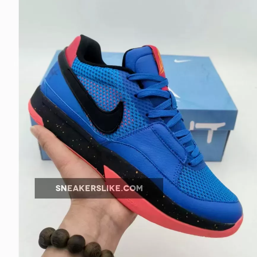 Nike Ja 1 'Mismatch' Game Royal/Black/University Red DR8785-401 / nike ja 1 game royal
