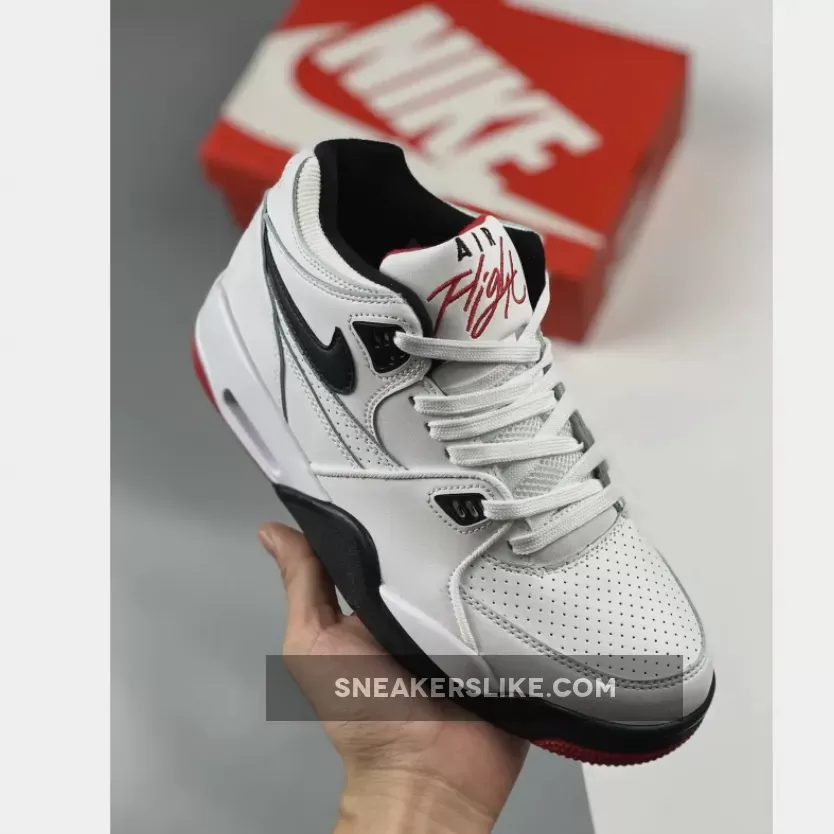 Nike Air Flight '89 'White/Red/Black' / mens nike air flight 89