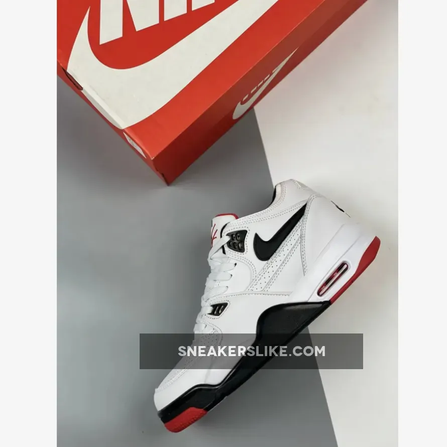 Nike Air Flight '89 'White/Red/Black' / mens nike air flight 89