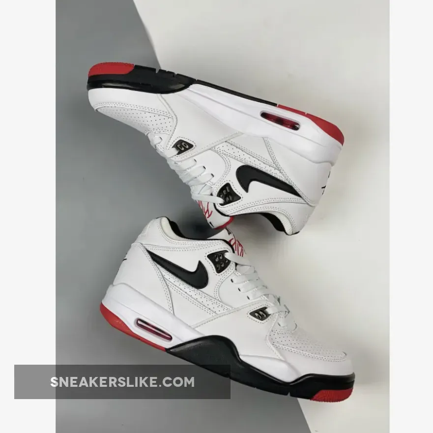 Nike Air Flight '89 'White/Red/Black' / mens nike air flight 89