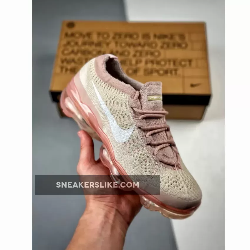Nike Air VaporMax 2023 Flyknit Oatmeal Pearl Pink Pink Vapormax