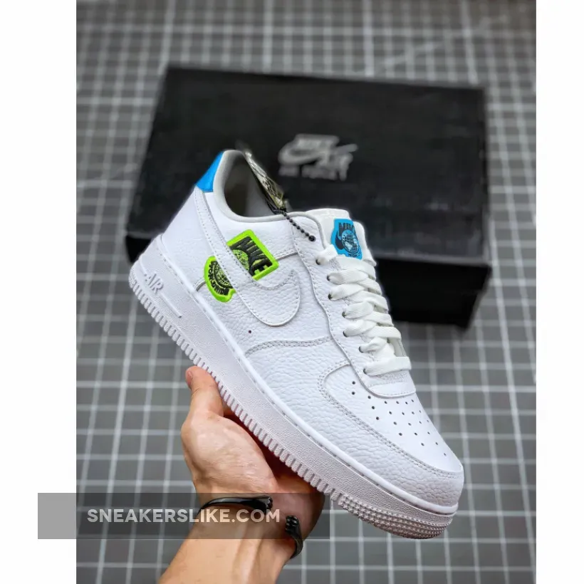 Nike Air Force 1 07 SE White Volt CT1414-101 For Sale