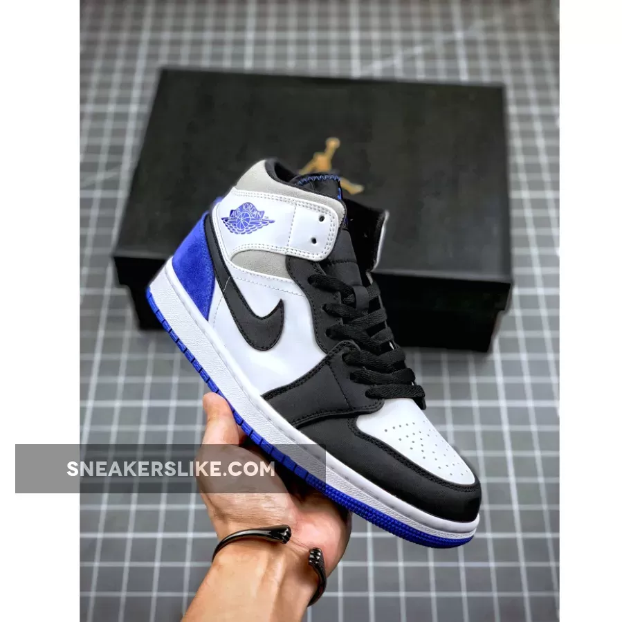 Jordan 1 Mid SE Game Royal 852542-102 air jordan 1 mid se royal black toe