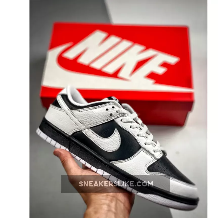 Nike Dunk Low 'Reverse Panda' Black/White - dunk low reverse panda