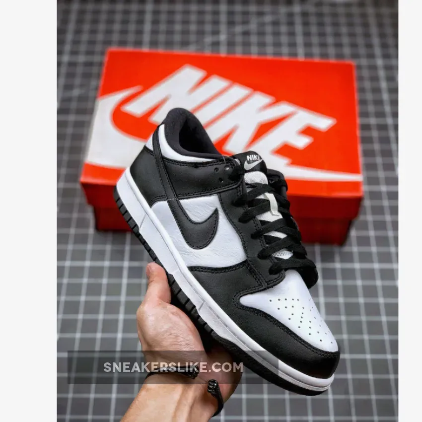 Nike SB Dunk Low Black White Black And White Sb