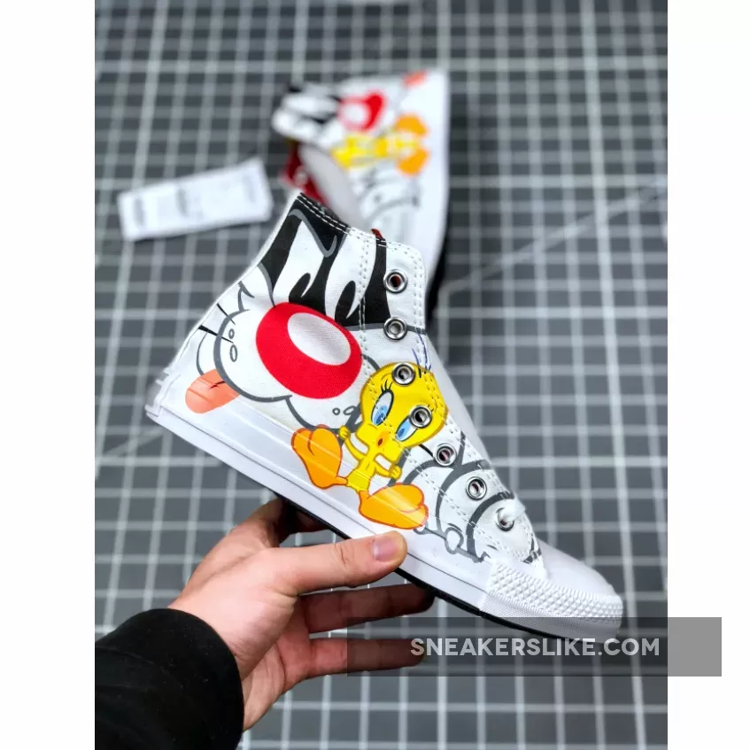 Converse Chuck Taylor High Sylvester & Tweety 158886C-100 For Sale
