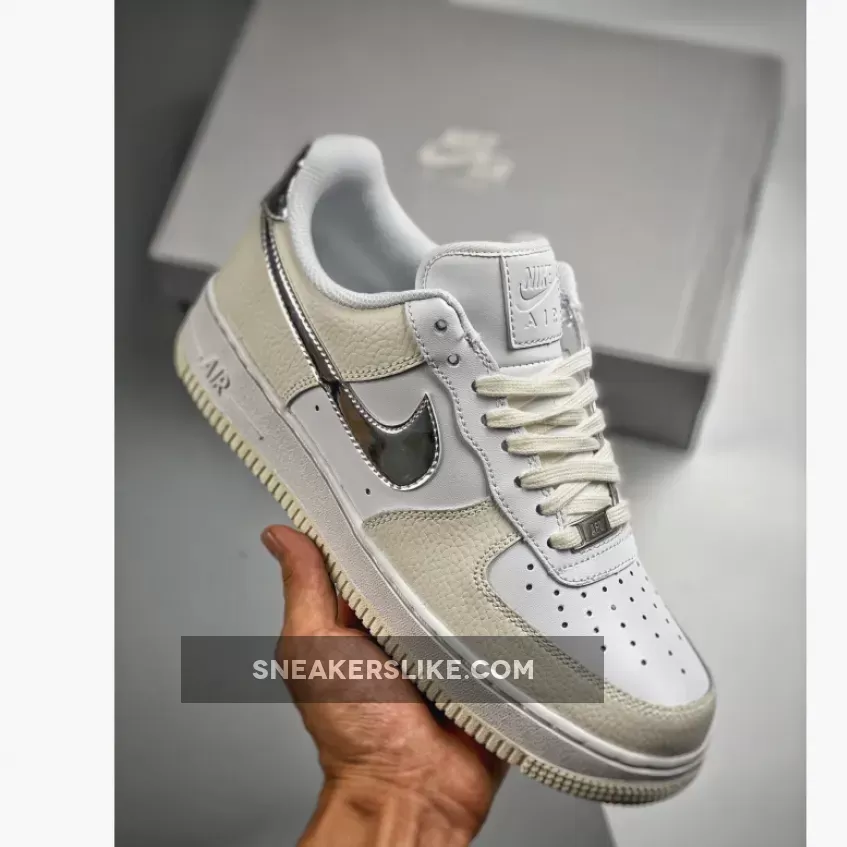 Nike Air Force 1 Low White/Coconut Milk-Silver 1680453141 To Buy