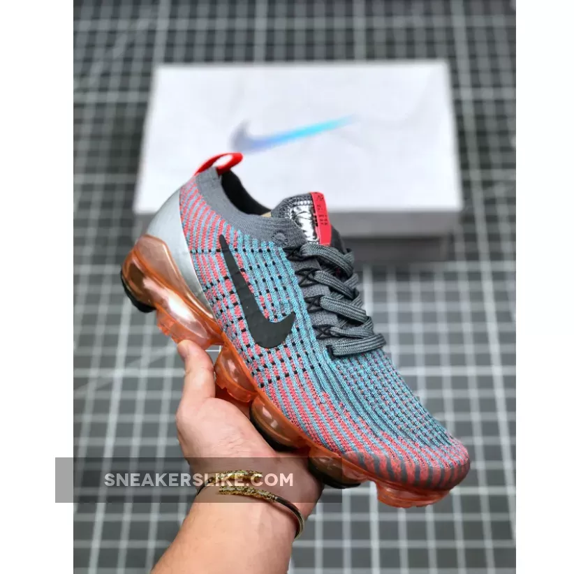 Nike Air VaporMax Flyknit 3 Crimson Grey WMNS AJ6910-601 Air Vapormax 3.0 Flash Crimson