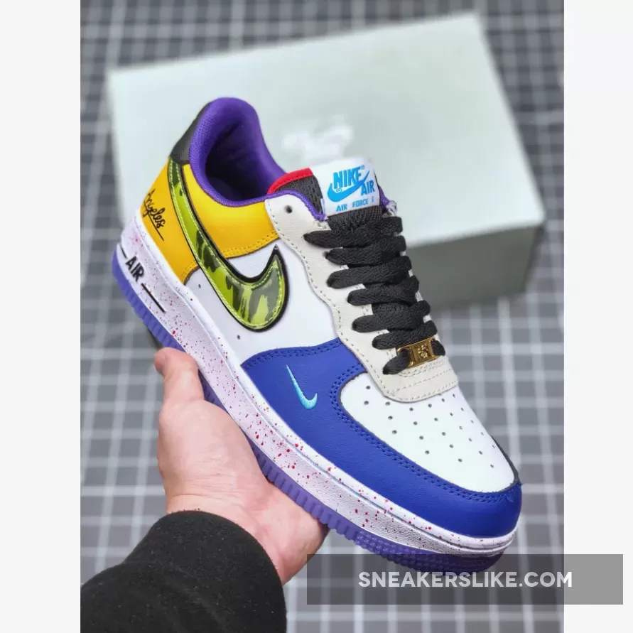 Nike Air Force 1 'What The LA' White/Black-Hyper Jade CT1117-100 To Buy