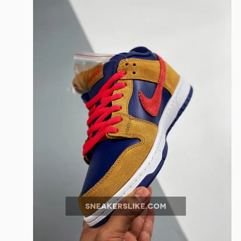 Nike Dunk Low SB Wheat Dark Purple #papa bear sb