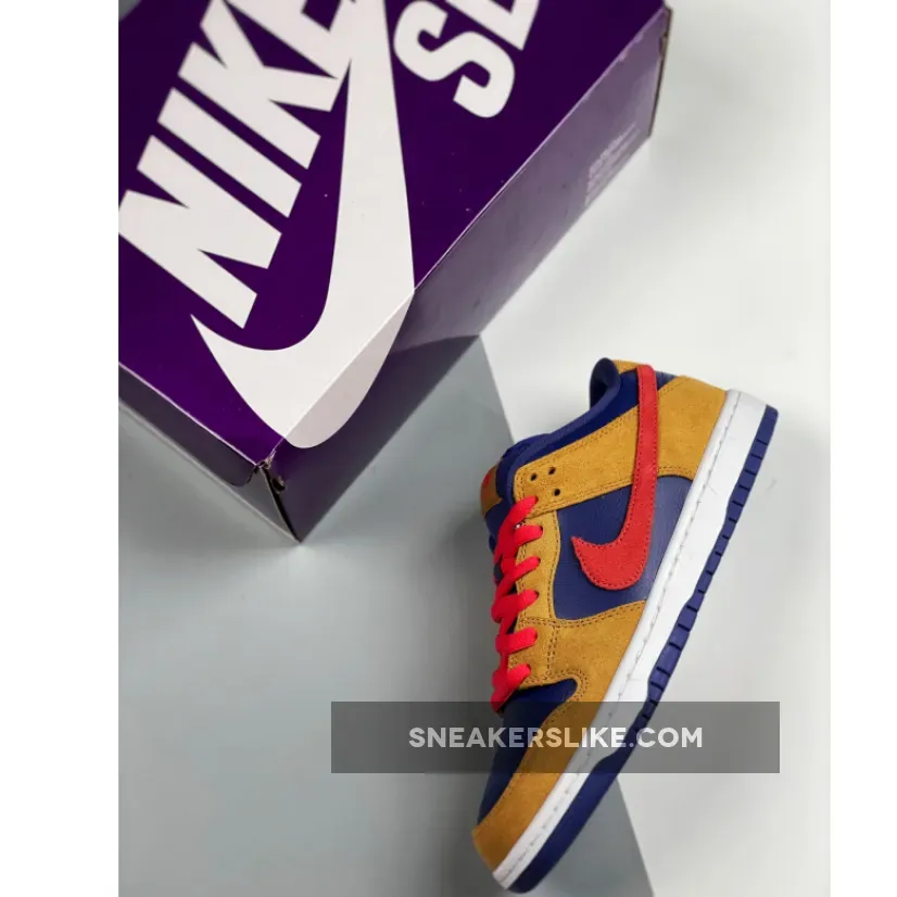 Nike Dunk Low SB Wheat Dark Purple #papa bear sb