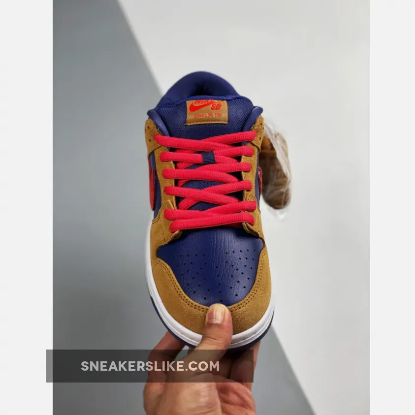 Nike Dunk Low SB Wheat Dark Purple #papa bear sb