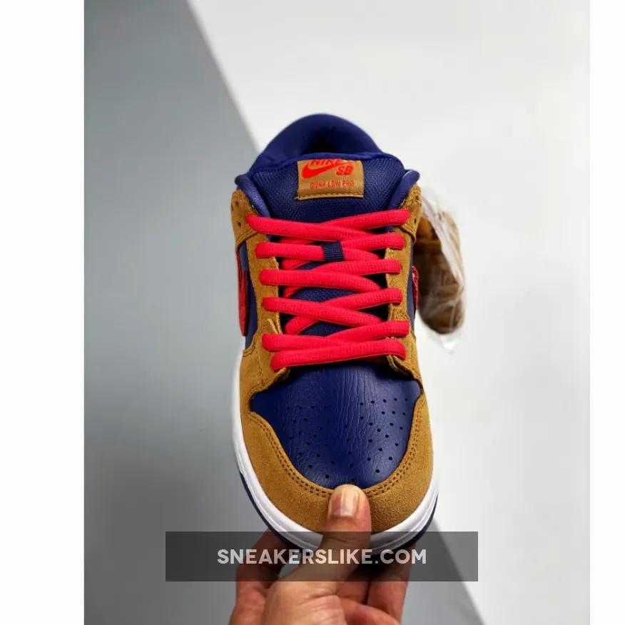 Nike Dunk Low SB Wheat Dark Purple #papa bear sb