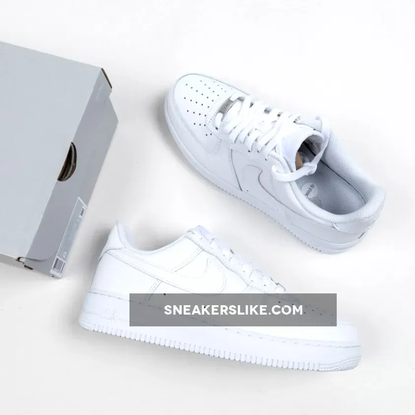 Nike Air Force 1 Triple White #air force 1 '07 'triple white'