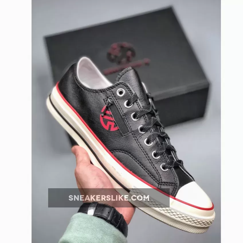 Converse X Lay Zhang Chuck 70 Black/Egret/Enamel Red 1666265990 To Buy