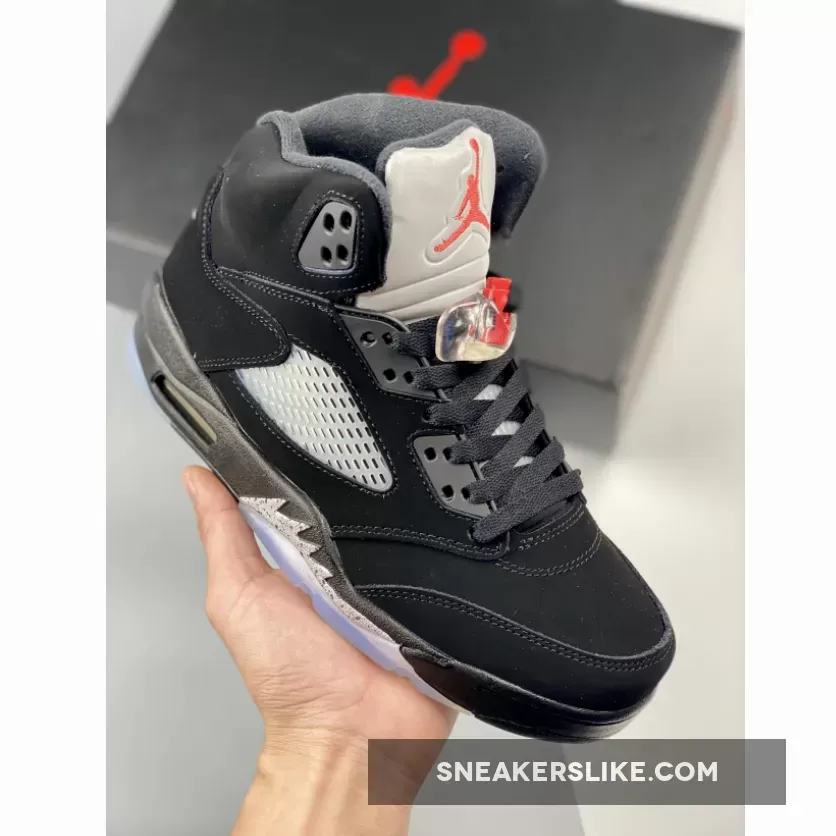 Jordan 5 Retro Black Metallic 845035-003 - aj5 black metallic