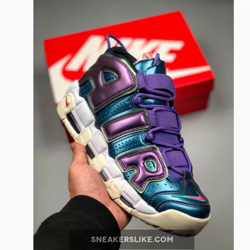 Nike Air More Uptempo 'Purple Iridescent' 922845-500 #air more uptempo purple