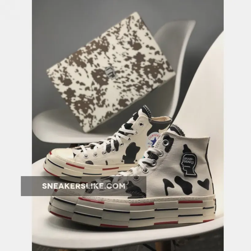 Brain Dead Converse Chuck 70 High Brown 169946C