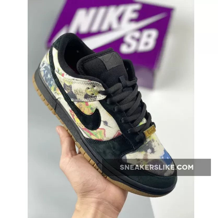 Supreme X Nike SB Dunk Low Rammellzee FD8778-001 / supreme nike air max