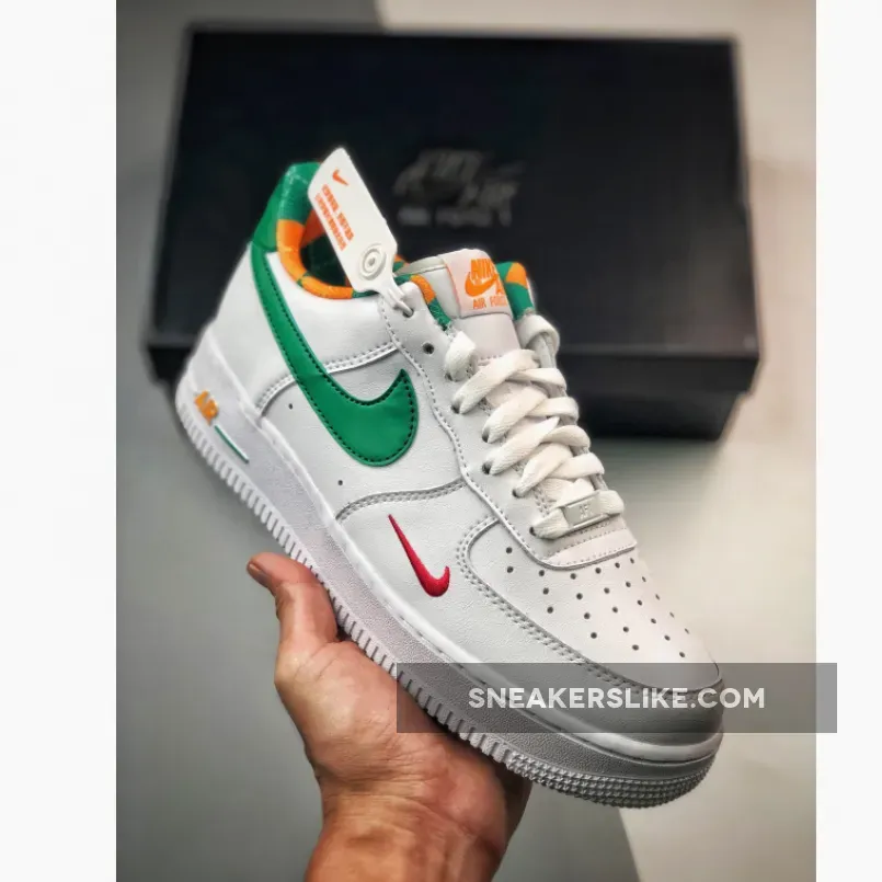 Nike Air Force 1 Low White Green For Sale