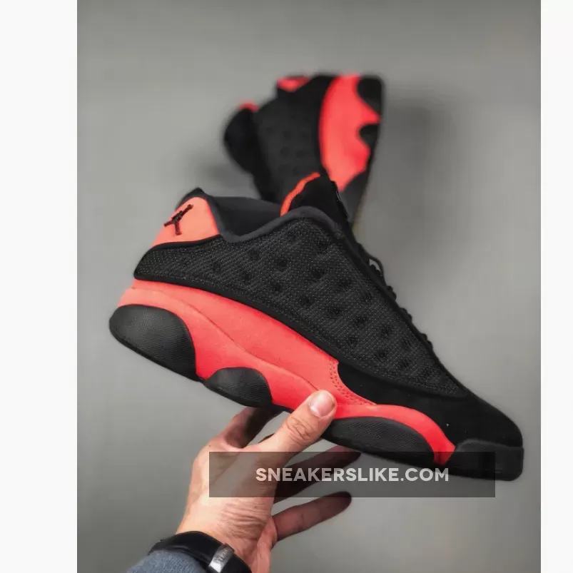 Men's Clot x Air Jordan 13 Low Black/Infrared 23 / air jordan 13 infrared