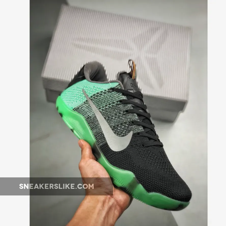 Nike Kobe 11 Elite Low 'All-Star' Green Glow/Black-Persian Violet All Star Kobe 11