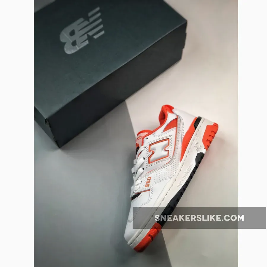 New Balance 550 Syracuse White Orange 'new balance 550 white/orange men