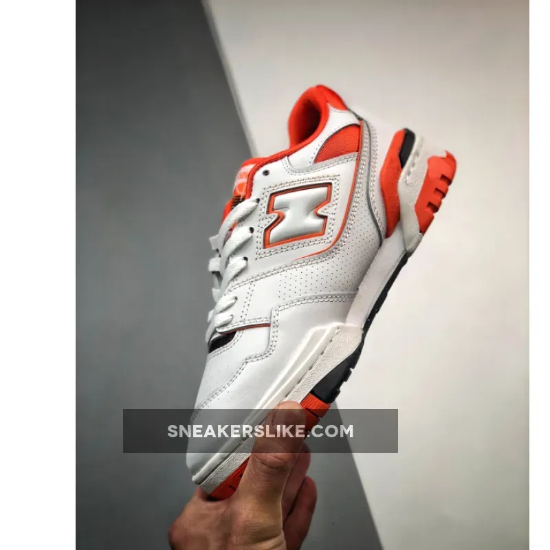 New Balance 550 Syracuse White Orange 'new balance 550 white/orange men