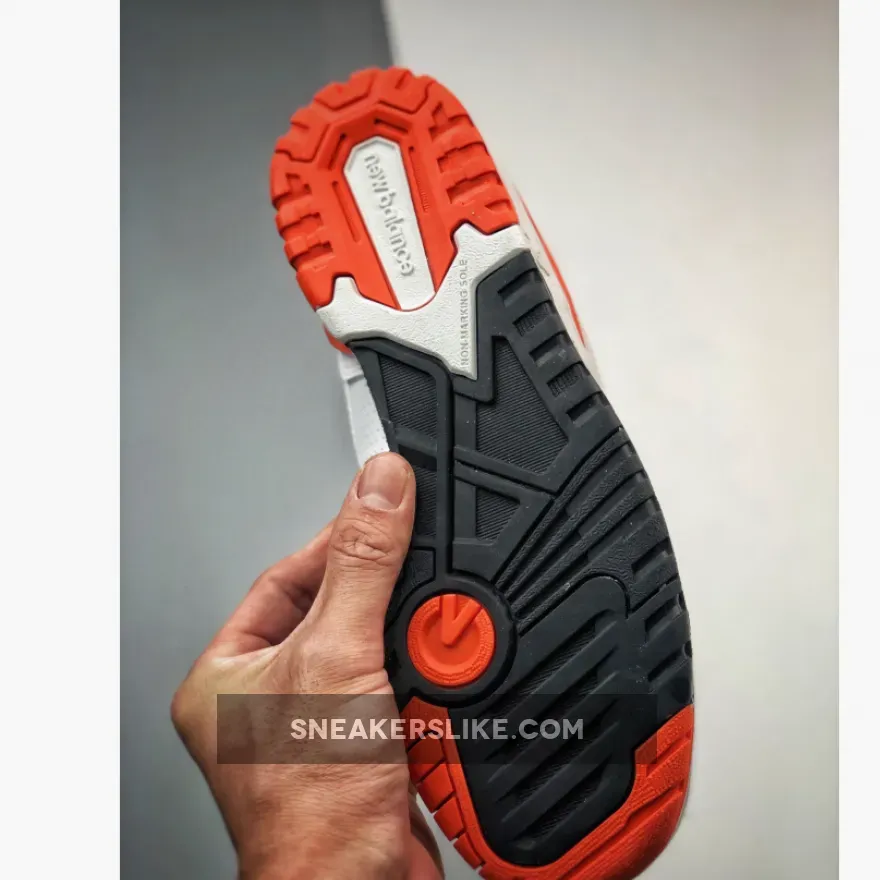 New Balance 550 Syracuse White Orange 'new balance 550 white/orange men