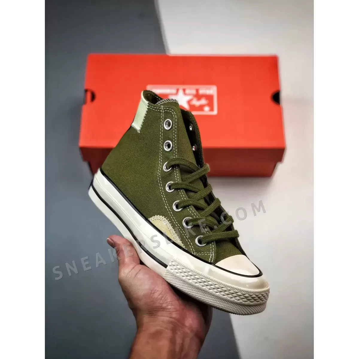 Converse Chuck 70 Crafted Ollie Patch Trolled Green A04499C