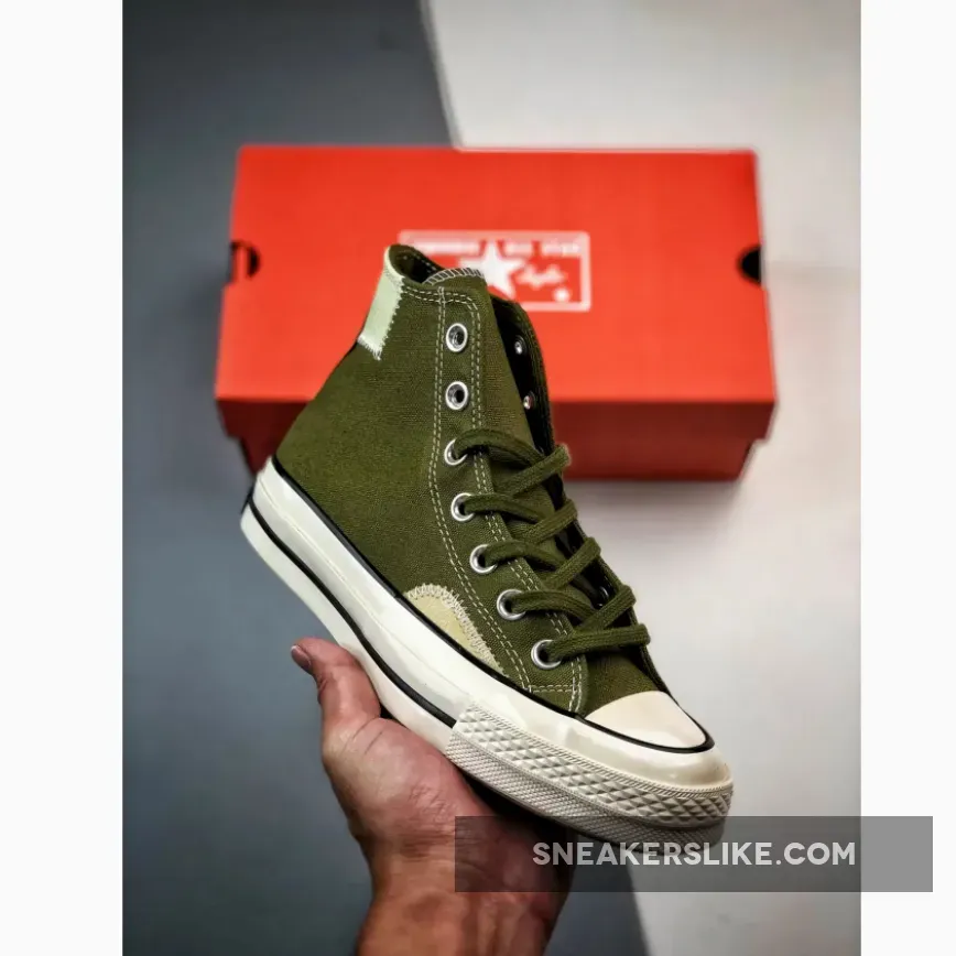 Converse Chuck 70 Crafted Ollie Patch Trolled Green A04499C