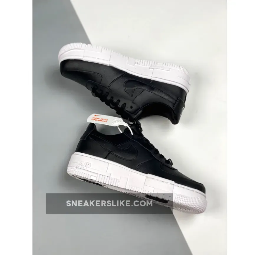 Nike Air Force 1 Pixel Black/Black-White CK6649-001