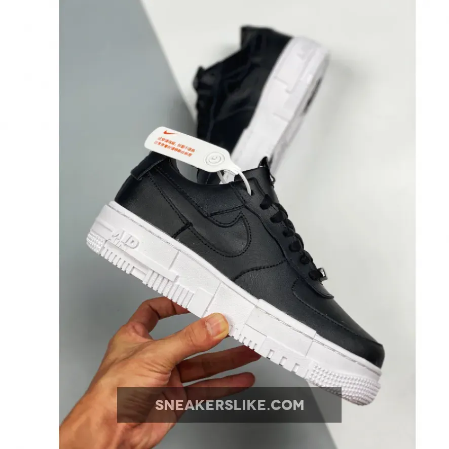 Nike Air Force 1 Pixel Black/Black-White CK6649-001