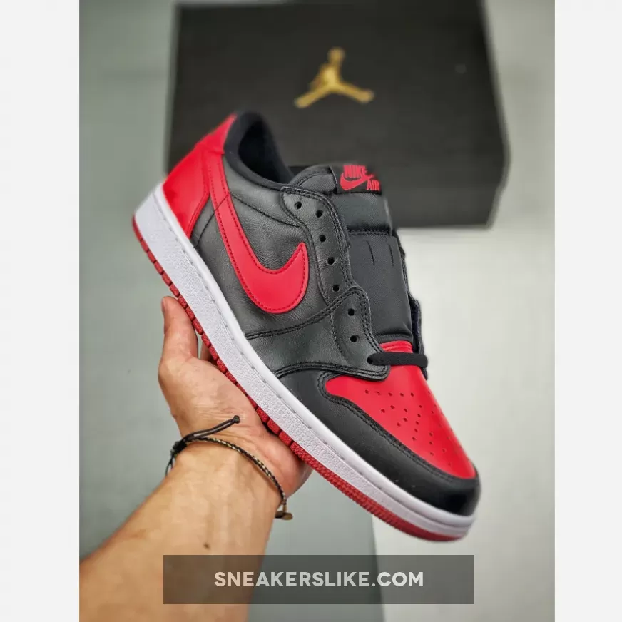 Nike Air Jordan 1 Low OG BRED 705329-001 #jordan 1 banned low