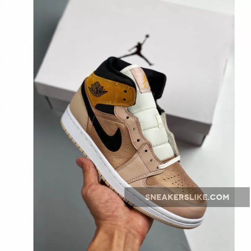 Air Jordan 1 Mid SE Particle Beige/Black-Metallic Red Bronze air jordan 1 mid beige