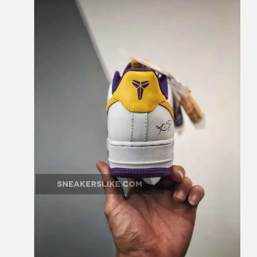 Nike Air Force 1 Low 'Laker 24' White Purple / laker air force 1