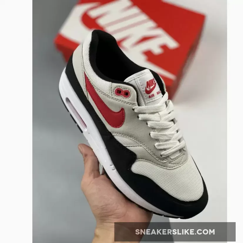 Nike Air Max 1 'Chili' White/Red/Black FD9082-101 Restock