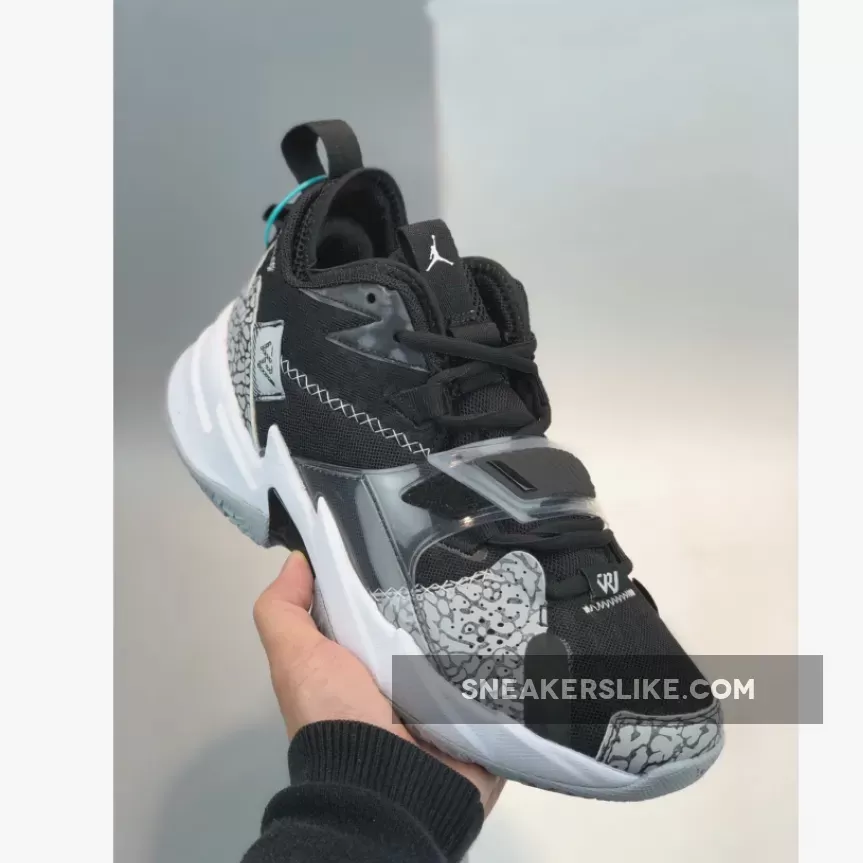 Jordan Why Not Zer0.3 Black Cement Jordan Why Not Zero.3 Black Cement