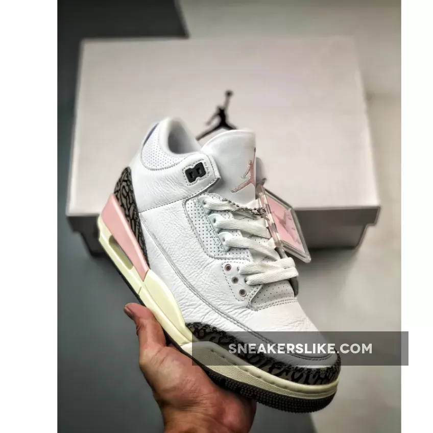 Air Jordan 3 'Neapolitan' White/Dark Mocha-Atmosphere-Sail Ck9246-102